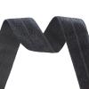NineTribe Basics Nine Looms Flat Elastic Band for Sewing,1 Inch 25mm, 2 Yards High Elasticity Charcoal Elastic Cord Elastic Rope Knit Elastic Spool for Sewing DIY Crafts (2Y Charcoal) view 3