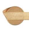 NineTribe Basics Nine Looms Picot Loop Elastic Band for Sewing 2 Yard 1"" 25mm Old Gold Roll Spool Decorative Frilly Lace Stretchy Ribbon for Lingerie Underwear Sewing Trim (2Y Old Gold) view 1