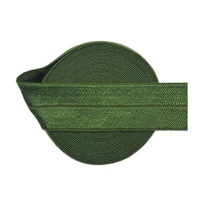NineTribe Basics Nine Looms Elastic Band for Sewing, 1 Inch 25mm, 100 Yards Elastic Bands for Sewing Waistband and Pants Waist, Military Green Knit Elastic Band, High Elasticity (100Y Military Green)