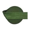 NineTribe Basics Nine Looms Elastic Band for Sewing, 1 Inch 25mm, 100 Yards Elastic Bands for Sewing Waistband and Pants Waist, Military Green Knit Elastic Band, High Elasticity (100Y Military Green) view 1