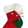 FGDTREE Christmas Crochet Kits Include Round Knitting Tool Crochet Yarn Crochet Hook and Needle for Weaving Christmas Stocking Christmas Stocking Kits for Kids Beginners view 3