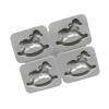 4X Chocolate Candy Sugar Craft Rocking Horse Gum Mold Cake Decorating Tools Family Art Silicone Soap Mold Rocking Horse Molds Silicone view 1