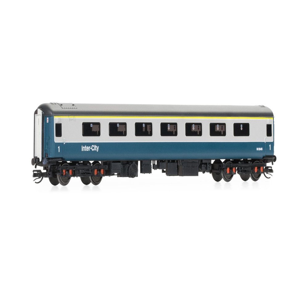 Hornby TT:120 Coach Car - TT4018 BR, Mk2F First Open, M3374 - Era 7 Train Toy, TT Gauge Carriage for Train Set, Rolling Stock Models for Adults - 1:120 Scale Model Gift