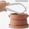 Clay Caliper Tool,10 inch Stainless Steel Caliper Clay Sculpture Ceramic Measuring Pottery Tool for Carving Shaping Clay Sculpture Modeling view 2