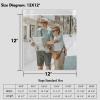 Mat Board Center, 50 Pack 12 11/16" x 12 3/8" Acid-Free Crystal Clear Sleeves Storage Bags for 12x12 Art Prints/Pictures/Photos/Framing Mat Mattes view 2