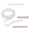 YUXIANG Floral Tape,1 Roll Flower Tape 1/2inch Wide 30yards White Tape for Bouquets Floral Arranging Stem Wrap Craft Projects Corsages (White) view 2
