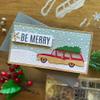 Car Die Cuts for Card Making, Pine Leaves Metal Cutting Dies for Paper Scrapbooking, DIY Stencils for Album Party Wedding Festivals Decoration view 3