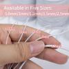 LEREATI Elastic String for Bracelets 328 Feet 1.2mm Elastic Cord for Jewelry Making Stretchy Bracelet String for Bracelet Making, Necklaces, Beading and DIY Crafts (Black) view 3