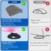 UOKRR Hat Press, Hat Press Heat Machine for Caps, Hat Heat Press with 2 Platens and HTV Iron On for Vinyl, Sublimation, Heat Transfer (Pink) view 2