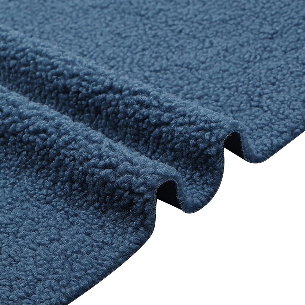 ECYC 19.69x63 inch Faux Lamb Fabric, Soft Warm Artificial Lamb Wool Fabric Fake Fleece Fabric Artificial Fur Fabric for DIY Crafts Sewing,08