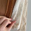 ECYC 19.69x63 inch Faux Lamb Fabric, Soft Warm Artificial Lamb Wool Fabric Fake Fleece Fabric Artificial Fur Fabric for DIY Crafts Sewing,08 view 3