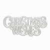 Christmas Wishes Die Cuts for Card Making, Words Metal Cutting Dies for Paper Scrapbooking, DIY Stencils for Album Party Wedding Festivals Decoration view 3