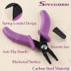 SPEEDWOX Mini Flat Nose Pliers for Jewelry Making 4" Chain Nose Pliers with Smooth Jaw Duckbill Plier Flat Jaw Small Precision Plier Beading Wire Work Craft Hobby DIY Supplies view 4