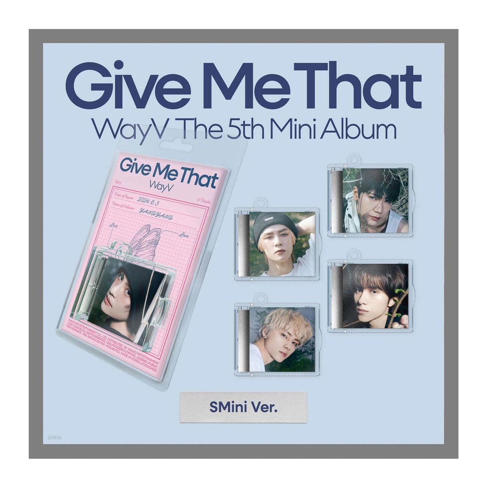 WayV Give Me That 5th Mini Album with Tracking Sealed (SMini Kun Version)