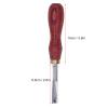 Miskall Leather Beveler, 8mm Wooden Handle Portable Lightweight DIY Leather Edge Beveler Skiver Leather Tools view 2
