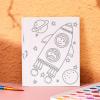 Fulmoon 48 Pcs Pre Drawn Canvas for Painting for Adults Preprinted Bulk 7.8 x 5.8 Inch Pre-Stenciled Painting Canvas Panels for DIY Party Favor Gift Activities, 12 Style view 3