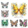 DoxQcs PVC DIY Dot Diamond Ornaments for Adults, Diamond Art Painting Home Decoration Desktop Ornaments for Home Office Decor (Single Side Dot Diamond)-#38-6PC view 1