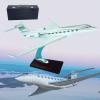 DKHOUN 1:100 Model Airplane Die-Cast Plane Aircraft Plane Gulfstream G650 Display Model Plane Resin for Collection Or Gift Ornament 12 in view 1