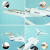 DKHOUN 1:100 Model Airplane Die-Cast Plane Aircraft Plane Gulfstream G650 Display Model Plane Resin for Collection Or Gift Ornament 12 in view 4
