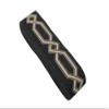 16 Yards Length 2.67" Width Black and Beige Ribbon Trim Jacquard Trims for Your Drapes Curtains Drapery Banding Tape Upholstery Fabric 178-V8 view 1