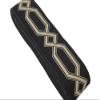 16 Yards Length 2.67" Width Black and Beige Ribbon Trim Jacquard Trims for Your Drapes Curtains Drapery Banding Tape Upholstery Fabric 178-V8 view 2