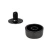 ZHUAYSEJXA 10MM Wear Protection Bag Bottom Studs Rivets DIY Leather Buttons Screw for Bags Hardware Belt Accessories for Bag Screw (Color : 100pcs Gun) view 1