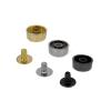 ZHUAYSEJXA 10MM Wear Protection Bag Bottom Studs Rivets DIY Leather Buttons Screw for Bags Hardware Belt Accessories for Bag Screw (Color : 100pcs Gun) view 4