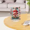 DoxQcs DIY Dot Diamond Ornaments for Adults, Diamond Art Painting PVC Home Decoration Desktop Ornaments for Home Office Decor (Single Side Dot Diamond)-#40-Mushroom view 2