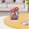 DoxQcs DIY Dot Diamond Ornaments for Adults, Diamond Art Painting PVC Home Decoration Desktop Ornaments for Home Office Decor (Single Side Dot Diamond)-#41-Mushroom view 2