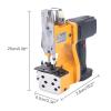 Cordless Bag Sewing Machine Portable Bag Closing Machine Automatic Woven Bag Stitching Packing Machine for Burlap Sack, Canvas,Feed Sacks,Rice Bags, PP Woven Kraft Paper Bag view 3