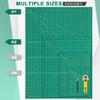 Density-upgraded 18" x 24" Self Healing Sewing Mat, Idemeet Rotary Sewing Mat for Crafts, 5-Ply Cut Board for Fabric Leather Cutting Quilting Modeling Hobby Project, Scale Size 18" x 24", Green view 3