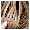 Gumney 4mmx 196 ft Flat PE Wicker Repair, Faux Rattan Fix Material for Patio Furniture Chair Sofa Basket, 23 view 3