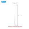 PATIKIL 0.6x6" Plastic Sewing Needle Storage Holder, 10 Pcs Portable Embroidery Needle Pin Toothpick Storage Tubes Case for Craft Knitting, Red view 2