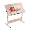 XTRYBHD Folding Art Desk, Height Adjustable Drawing Table, Portable Artist Desk, Blueprint Table, for Home, Office, Couch(Size:23.6in/60cm(No Wheels)) view 1