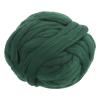 uxcell Needle Felting Wool, 16 Oz Nature Fibre Wool Yarn Roving for Wet Felting, Handcrafts, DIY Materials (Light Dark Green) view 1
