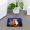 Srutueo Latch Hook Rug Kits Crocheting Carpet Rug Cats Yarn Pre-Printed Canvas Cushion Mat Crochet Tapestry Sofa Decor view 3