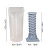 Candle Mold Roman Pillar, Candle Molds for Candle Making, Silicone Candle Molds, Roman Column Shape, Roman Pillar Style Candle Molds Silicone, Scented Mold for Crafts Making view 4