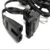 New NineTribe Basics Sewing Machine Foot Controller Cord, 4122813-01, Compatible with and Will fit Husqvarna Viking Models : #1, 1+ 60 1090 1100 1200 + Models Below :, Black view 4