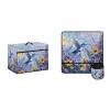 Kathyboom Sunflower Hummingbird Sewing Machine Cover & Mat with Pockets - Dust Resistant, Machine Washable view 1