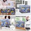 Kathyboom Sunflower Hummingbird Sewing Machine Cover & Mat with Pockets - Dust Resistant, Machine Washable view 3