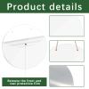 6 pcs metal sublimation door hanger blanks,10 inch circle Unfinished Blank Sign Door Hanger,sublimation ornament blanks decorative door hanger,blank door hangers,sublimation metal sign blanks view 4