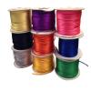 2MM Braided Macrame Silk Macrame Cord Rope Thread Wire DIY Knot Satin Bracelets Making Findings Beading 10-225Meters(Lt Coffee 814,100meters) view 1
