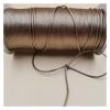 2MM Braided Macrame Silk Macrame Cord Rope Thread Wire DIY Knot Satin Bracelets Making Findings Beading 10-225Meters(Lt Coffee 814,100meters) view 2