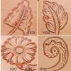 NineTribe Basics Leather Stamp Tools Stamping Working leathercraft Carving Leather Craft Working Veiners (Veiners:V020) view 4