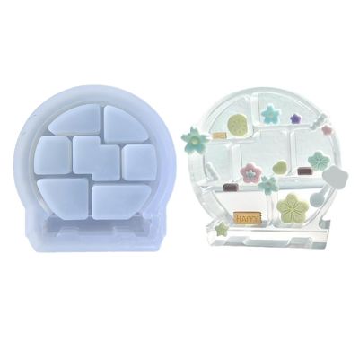Bottone Plaything Holder Molds Beautiful Dollhouse Miniatures Moulds Ornament Mould Food Grade Silicone Material for