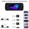 TGDPLUE Thumb Grips Caps Compatible with Lenovo Legion Go 2/Rog Ally X/PlayStation Portal,Analog Stick Caps with Joystick Protector Rings for PS5 Portal Midnight Black/Legion Go Controller-Black view 2