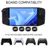 TGDPLUE Thumb Grips Caps Compatible with Lenovo Legion Go 2/Rog Ally X/PlayStation Portal,Analog Stick Caps with Joystick Protector Rings for PS5 Portal Midnight Black/Legion Go Controller-Black view 3