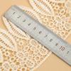 Lace Trim,Crochet Lace Ribbon 95mm 1 Yard Embroidery Lace with Fringe Leaf Trim Ribbon for Curtain Garment Sewing Accessories(Color:Light Blue) view 2
