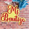 MANGOUSONG Metal Cutting Die for Scrapbooking,13x10.2cm Spanish Word My Christening Decoration Metal Cutting Dies Scrapbook Paper Cards Embossing Craft view 1