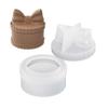 PANFHGFG Silicone Storage Jar Mold Jewelry Box Molds Bowknot Container Molds with Lid Candle Cup Molds Resin Casting Molds Decors view 2